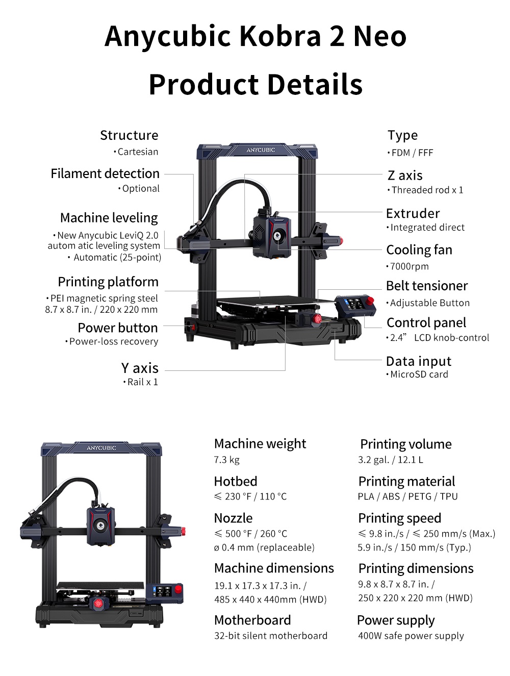 Anycubic Kobra 2 Neo